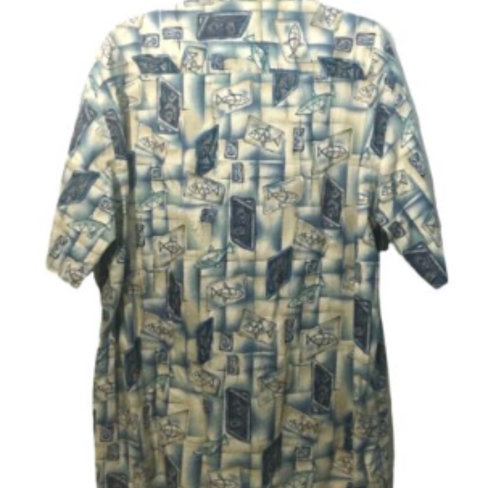 Vintage Mens Hawaiian Shirt - Picture 2 of 7